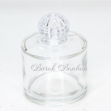 50 CC CAM AKRİLİK KAPAKLI KOLONYA ŞİŞESİ