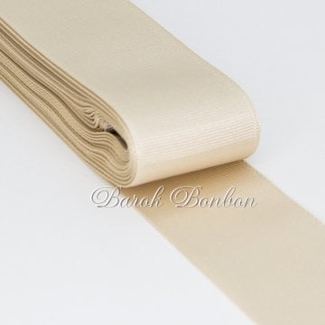 4 CM KAPİÇİNO GROGREN KURDELE 10 METRE