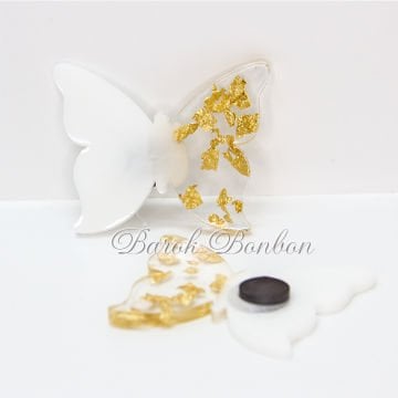 EPOKSİ KELEBEK MAGNET 20 ADET