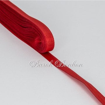 1 CM KIRMIZI  GROGREN KURDELE 10 METRE