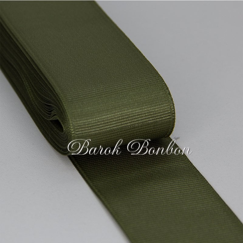 4 CM HAKİ GROGREN KURDELE 10 METRE