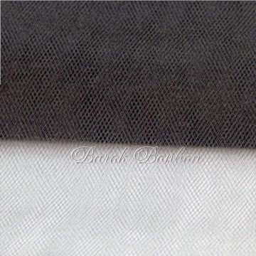 TÜL KRİSTAL SİYAH 50 METRE