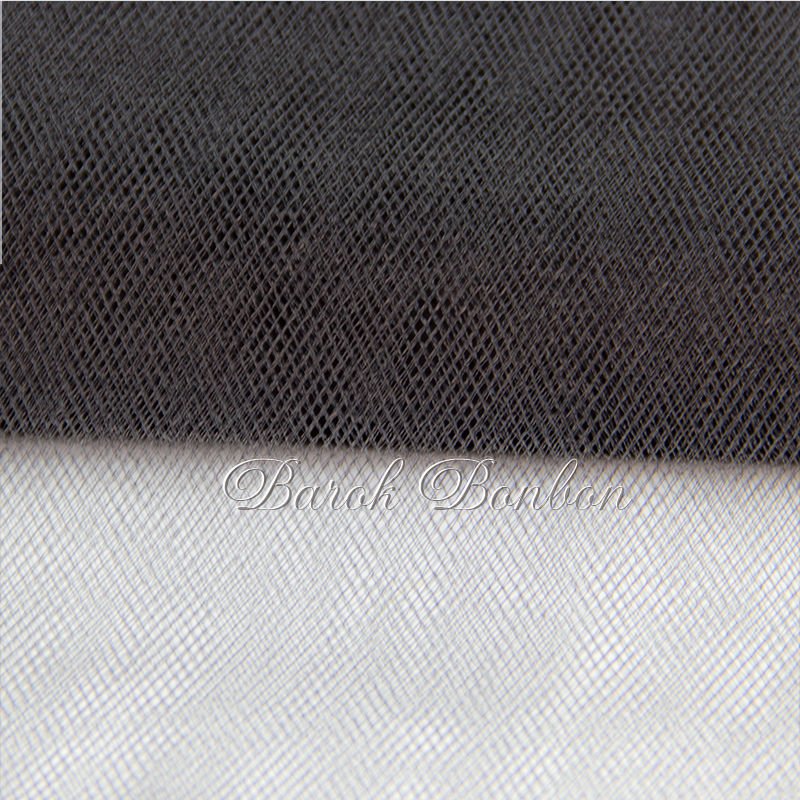 TÜL KRİSTAL SİYAH 1 METRE