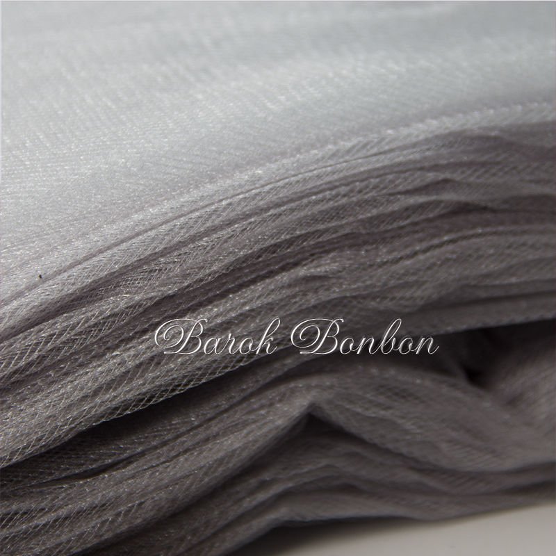 TÜL KRİSTAL GRİ 50 METRE