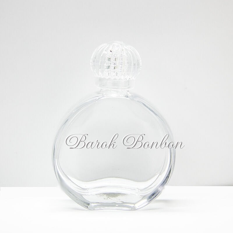 50 CC YUVARLAK CAM KOLONYA ŞİŞESİ