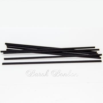 BAMBU ÇUBUK SİYAH 16 CM  50 adet