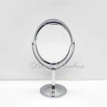 AYAKLI OVAL METAL AYNA
