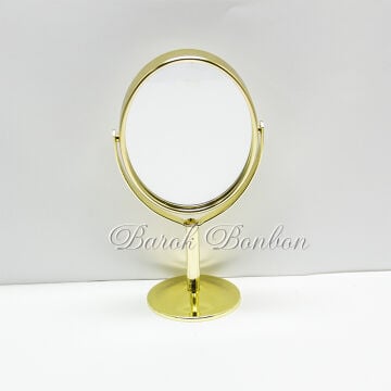 AYAKLI OVAL METAL AYNA