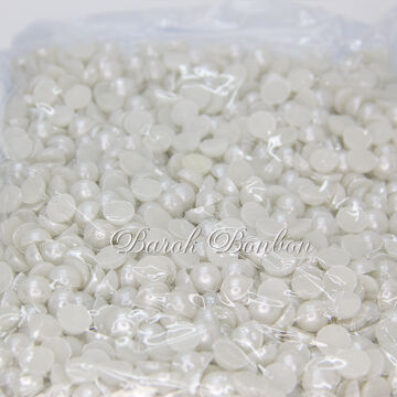 10 MM BEYAZ KESİK İNCİ PK.50 ADET