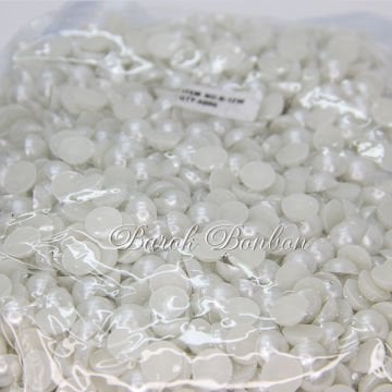 12 MM BEYAZ KESİK İNCİ 500 GRAM