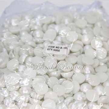 14 MM BEYAZ KESİK İNCİ 500 GRAM