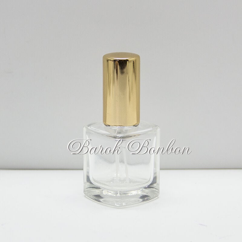 ALTIN SPREYLİ CAM KOLONYA ŞİŞE 10 ML.