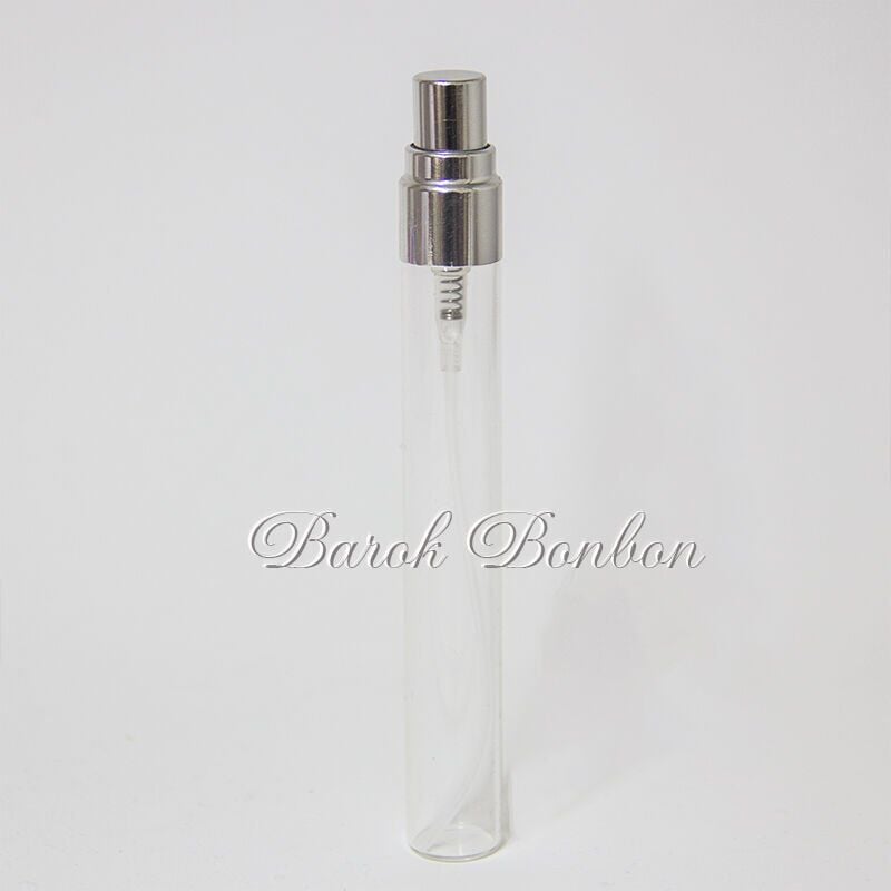 GÜMÜŞ SPREYLİ CAM KOLONYA ŞİŞE 10 ML. 720 AD.