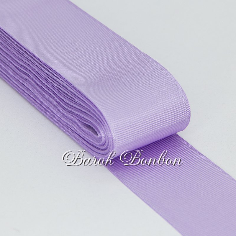 4 CM LİLA  GROGREN KURDELE 10 METRE
