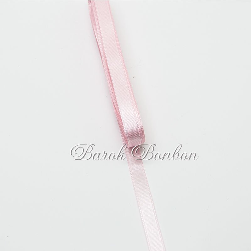 1 CM PEMBE  SATEN KURDELA 10 METRE