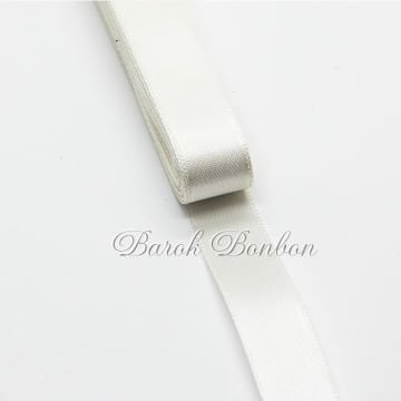 2 CM KREM SATEN KURDELA 10 METRE