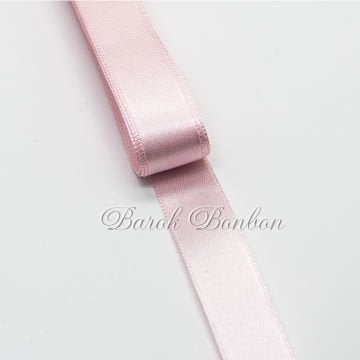 2 CM PEMBE SATEN KURDELA 10 METRE