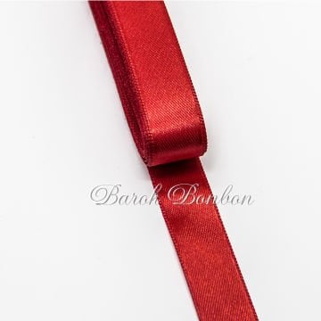 2 CM KIRMIZI SATEN KURDELA 10 METRE