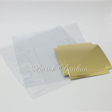 ASETAT KUTU 8*8*4 CM 25 ADET