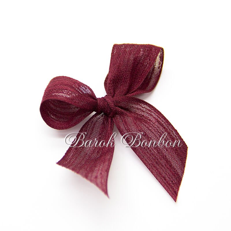 2,5CM NOPELİ BÜYÜK FİYONK BORDO 50 ADET