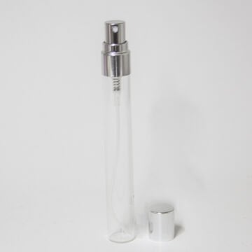 GÜMÜŞ SPREYLİ CAM KOLONYA ŞİŞE 10 ML.