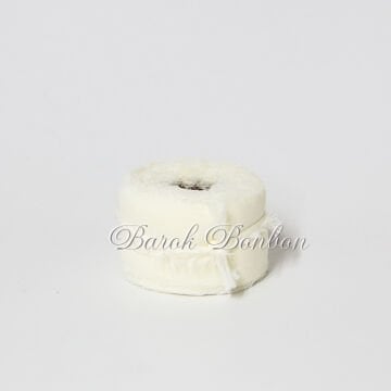 İPEK KURDELE 2,5 CM KREM 5 METRE