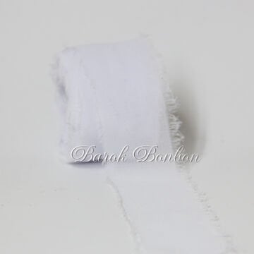 İPEK KURDELE 4 CM KREM 5 METRE