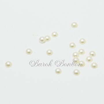 6 MM KREM KESİK İNCİ 100 GRAM