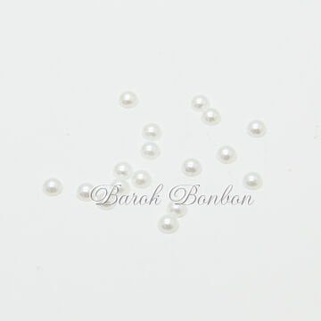 6 MM BEYAZ KESİK İNCİ 100 GRAM