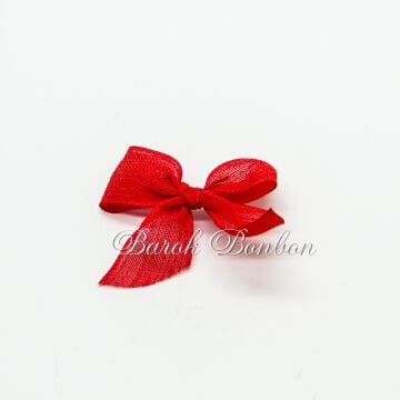 2,5 CM NOPELİ FİYONK ORTA BOY KIRMIZI 50 ADET