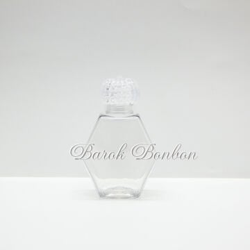 PLASTİK YILDIZ KOLONYA ŞİŞESİ 50 cc