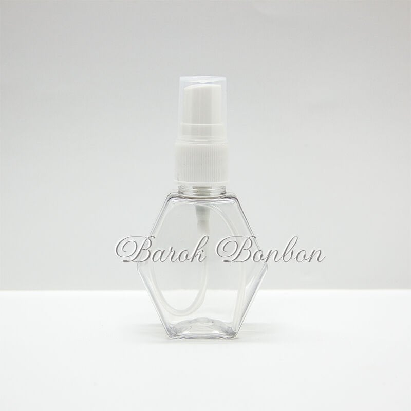 FISFISLI 50 CC PLASTİK YILDIZ KOLONYA ŞİŞESİ