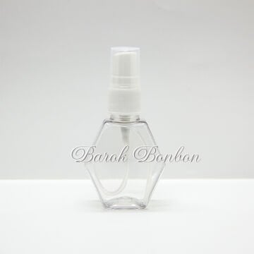 FISFISLI 50 CC PLASTİK YILDIZ KOLONYA ŞİŞESİ