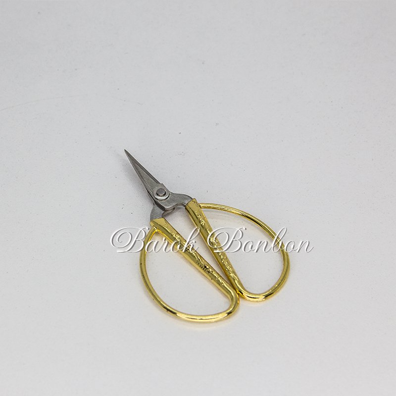 METAL ALTIN MİNİ NİŞAN MAKASI