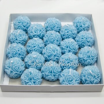 TOP GÜL MUM MAVİ PK.20