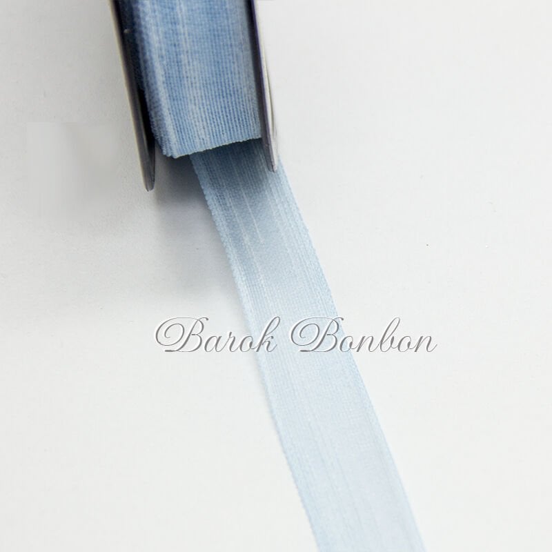 1,5 NOPELİ KURDELA MAVİ 20 METRE