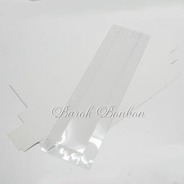 YELPAZE KUTUSU BEYAZ 4*24*2 CM 20 ADET