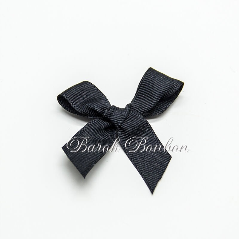 2CM SİYAH GROGREN FİYONK 50 ADET