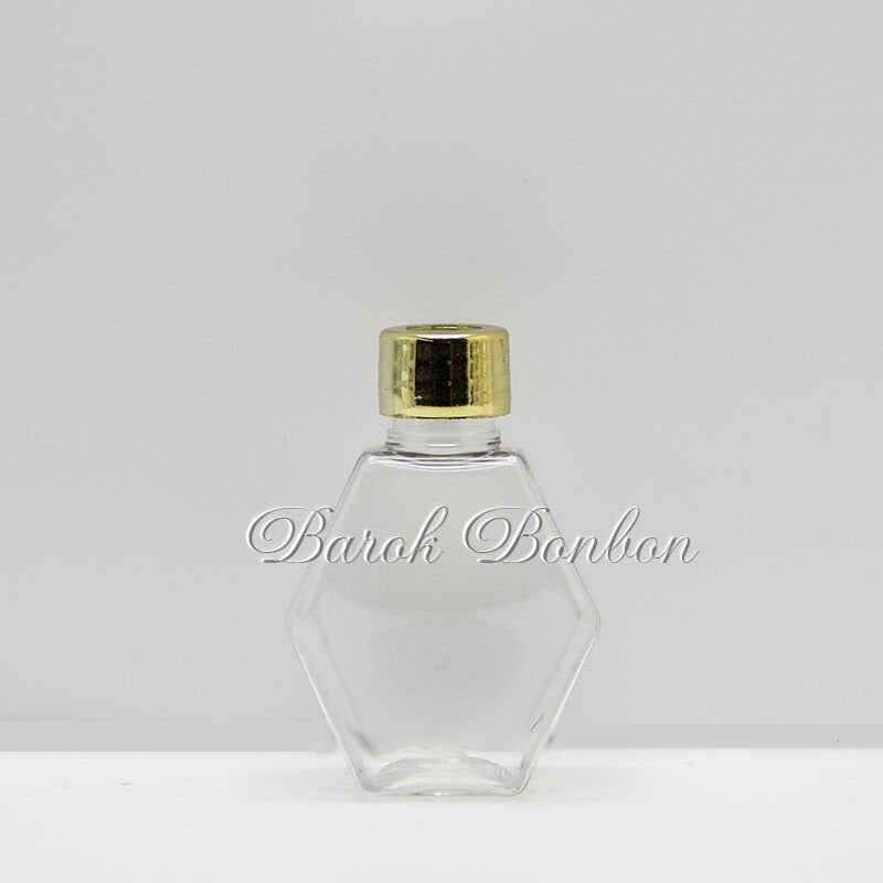 ALTIN PLASTİK YILDIZ KOLONYA ŞİŞESİ 50 cc