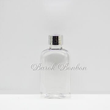 PLASTİK GÜMÜŞ  KOLONYA ŞİŞESİ 50 cc