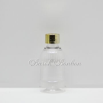 PLASTİK  ALTIN KOLONYA ŞİŞESİ 50 cc
