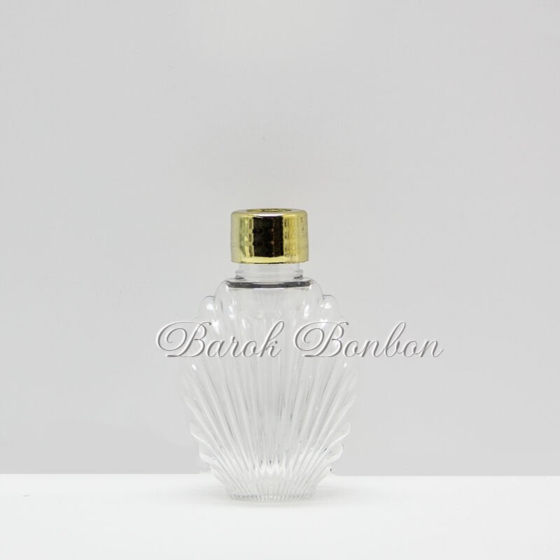 PLASTİK ALTIN KAPAK İSTİRİDYE KOLONYA ŞİŞESİ 40 cc