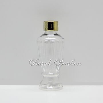 PLASTİK ALTIN KAPAK KOLONYA ŞİŞESİ 50 cc