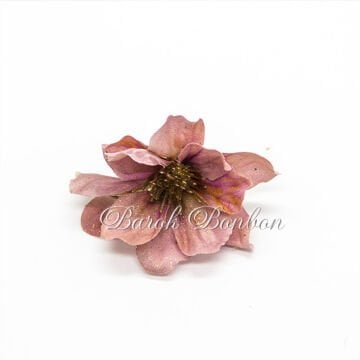 KUMAŞ PUDRA ÇİÇEK SİMLİ 25 ADET