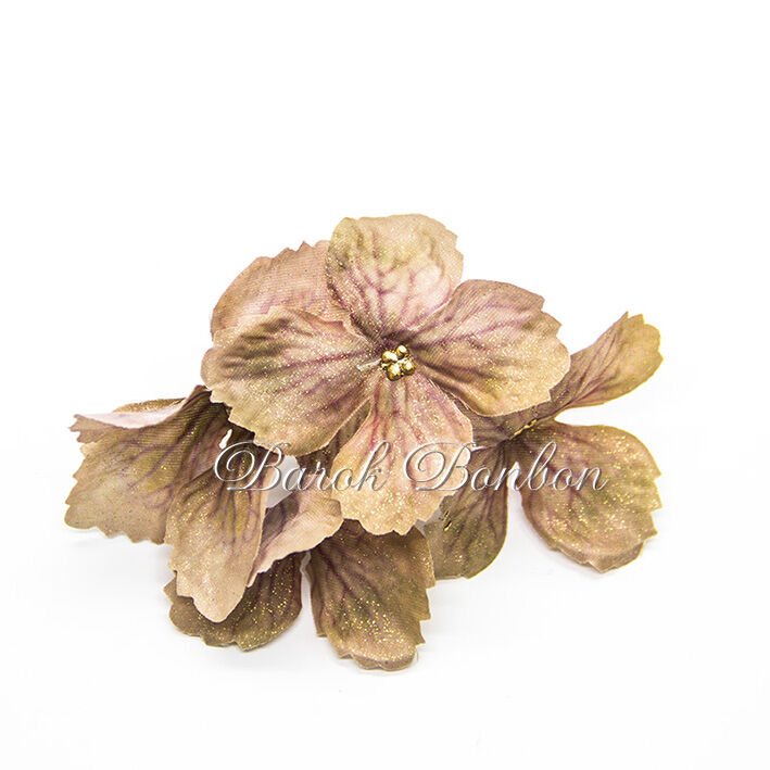 KUMAŞ KAPİÇİNO ÇİÇEK SİMLİ 25 ADET