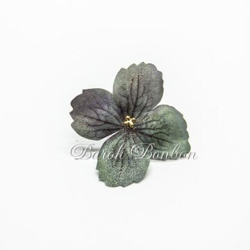 KUMAŞ LİLA ÇİÇEK SİMLİ 25 ADET