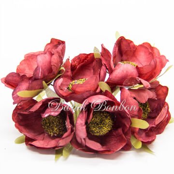 KUMAŞ NARÇİÇEĞİ GELİNCİK ÇİÇEK  PK.60