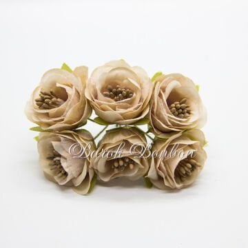 KUMAŞ KAPİÇİNO TOHUMLU ÇİÇEK  PK.60