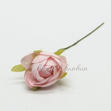 KUMAŞ PEMBE ŞAKAYIK GÜL PK.60