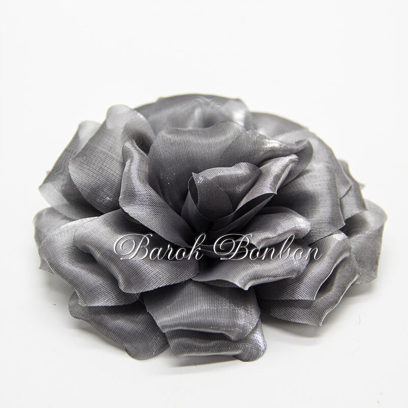 KUMAŞ GRİ BOHÇA SÜSÜ